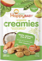 Organic creamies apple