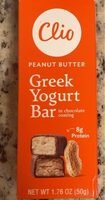 Peanut Butter Greek Yogurt Bar