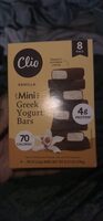 Mini Greek Yogurt Bars