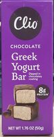 Chocolate Greek Yogurt Bar