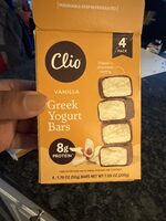 Vanilla Greek Yogurt Bars