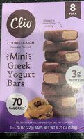 Mini Greek Yogurt Bars