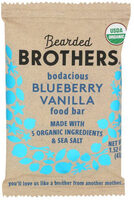Organic Bodacious Blueberry Vanilla Food Bar
