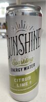 Citrus Lime Sparkling Energy Water