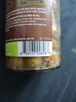 Grilled olives