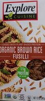 Organic Brown Rice Fusilli