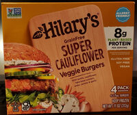 GrainFree Super Cauliflower Veggie Burgers