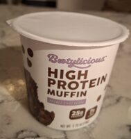 Hogh protein muffin double chocolate