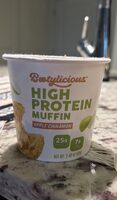 High protein muffin apple cinnamon