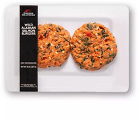 Wild Alaskan Salmon Burgers