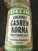 Coconut Cashew Korma
