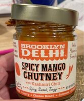 Spicy mango chutney