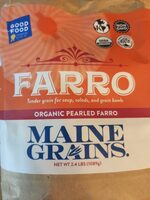 Organic Pearled Farro