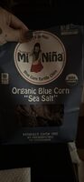 Organic Blue Corn "Sea Salt" Blue Corn Tortilla Chips