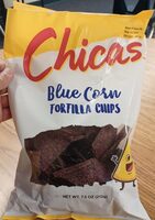 Blue corn tortilla chips