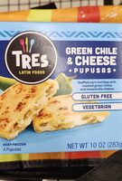 Green Chile & Cheese Pupusas