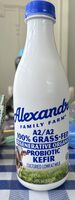 A2/A2 Organic 100% Grass-Fed Probiotic Lowfat Kefir