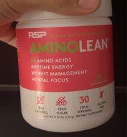 Amino lean pre workout