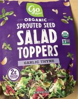Organic Sprouted Seed Salad Toppers Garlic Thyme