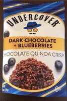 Dark Chocolate + Blueberries - Chocolate Quinoa Crisp