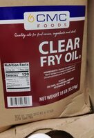 Clear fry oil