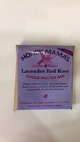 Lavender Rose Chocolate Fudge Bars