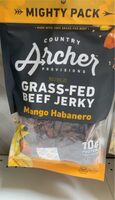 Mango habanero jerky by grassfed
