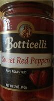 Botticelli, fire roasted sweet red peppers