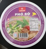 Soupe phò bò tô arôme boeuf