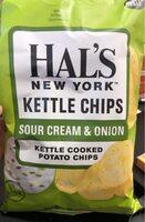 Hal’s NY Kettle Chips Sour Cream & Onions