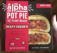 Alpha pot pie beefy chedd'r