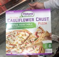 Cauliflower crust pizza