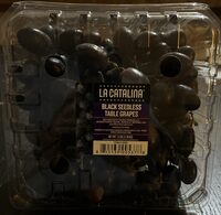 Black Seedless Table Grapes