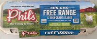 Non-GMO Free range large eggs
