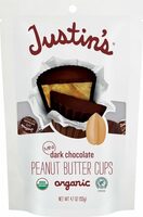 Organic Dark Chocolate Mini Peanut Butter Cups