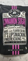Cinnamon Sugar Pretzel Sticks