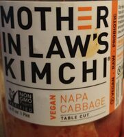 Kimchi Vegan Napa Cabbage Table Cut