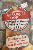 Brioches au lait (par 10)