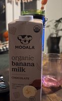 Chocolate banana milk
