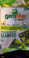 Organic Premium Roasted Seaweed - Sea Salt & Avocado Oil