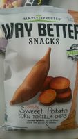 Sweet Potato Whole Grain Corn Tortilla Chips