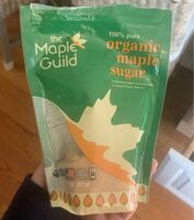 Organic maple sugar