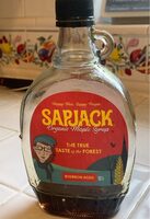 Bourbon aged syrup