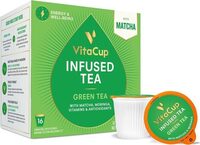 Vitamin infused green tea single-serve pods