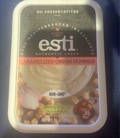 Caramelized onion hummus