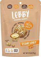 Honey Sesame Chickpea Snacks