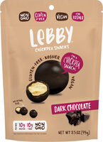 Dark Chocolate Covered Chickpea Snack