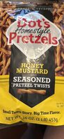 Honey Mustard Flavored Seasoned Pretzel Twists