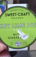 Key lime pie in a jar