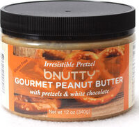 Gourmet Peanut Butter With Pretzels & White Chocolate